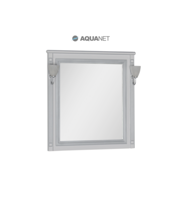 Зеркало Aquanet Паола 90 белый