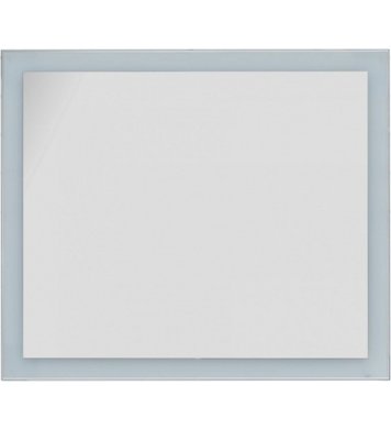 Зеркало Dreja Kvadro 77.9013W, инфракрасный выключатель, LED-подсветка, 100x85 см