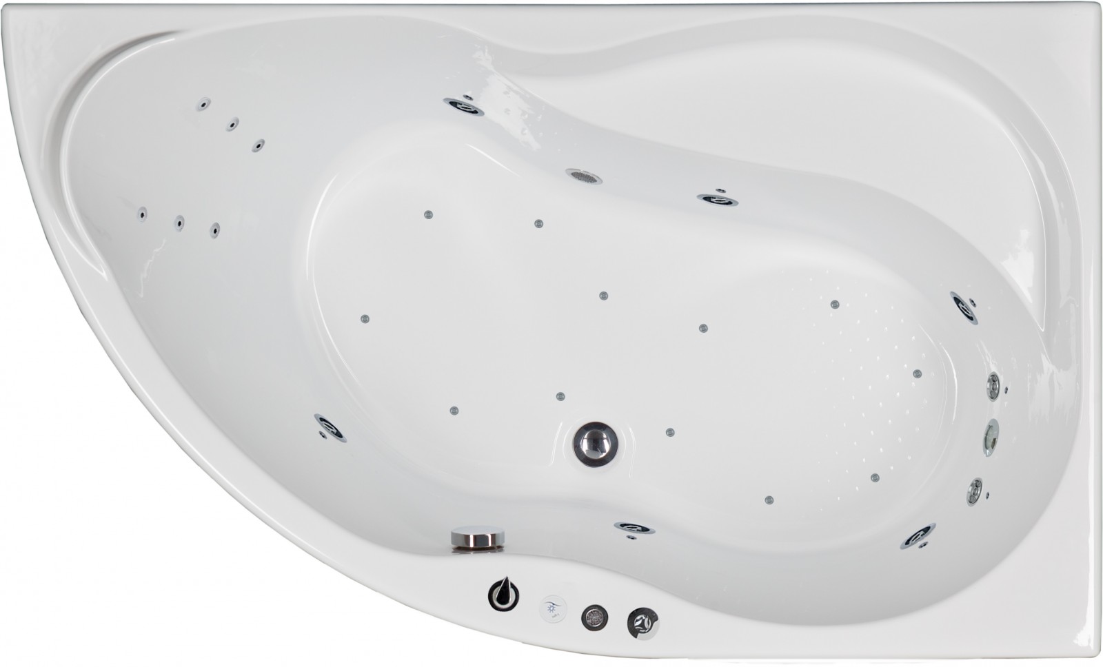 Акриловая ванна Aquanet Graciosa 150x90 R.